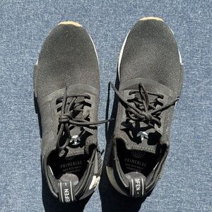 Adidas black sneakers size 8